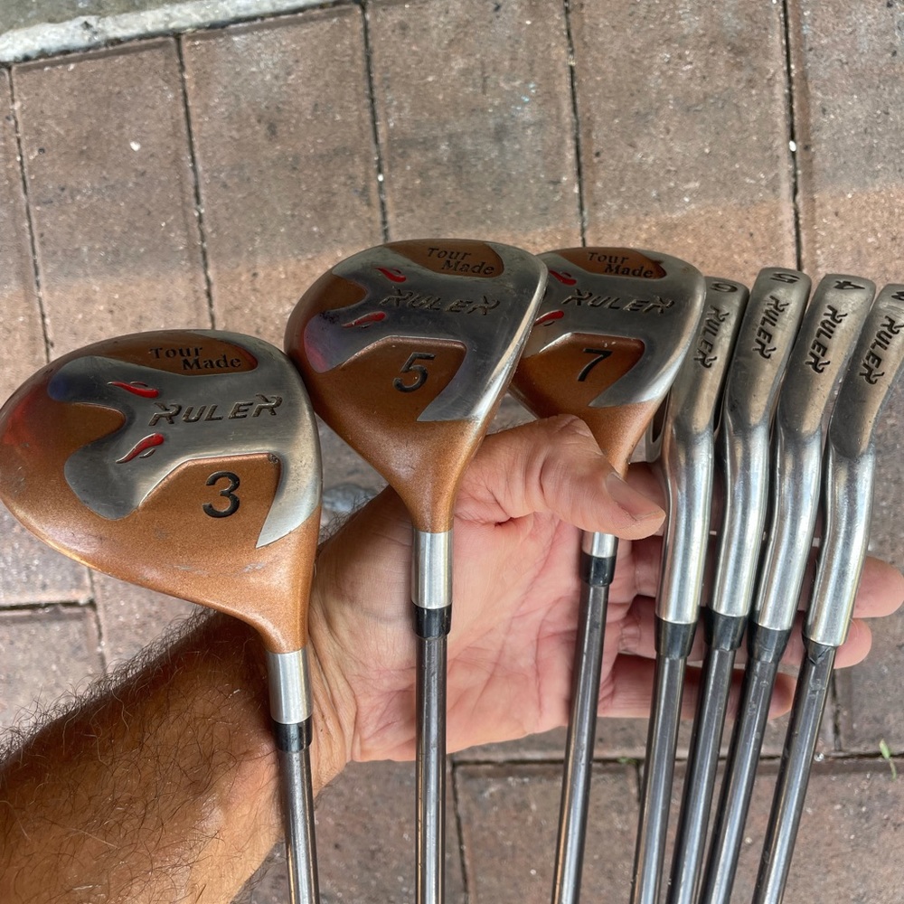 Tour model Ruler 7 Pc set in right hand